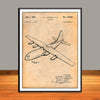 1953 Lockheed C-130 Hercules Transport Aircraft Patent Print - UNFRAMED
