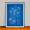1954 Scrabble Game Patent Print - UNFRAMED