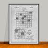 1954 Scrabble Game Patent Print - UNFRAMED