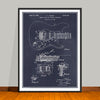 1954 Fender Stratocaster Guitar Patent Print - UNFRAMED