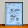 1954 Fender Stratocaster Guitar Patent Print - UNFRAMED