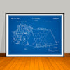 1955 Front End Loader Patent Print - UNFRAMED