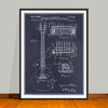 1955 Gibson Les Paul Guitar Patent Print - UNFRAMED