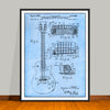 1955 Gibson Les Paul Guitar Patent Print - UNFRAMED