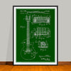 1955 Gibson Les Paul Guitar Patent Print - UNFRAMED