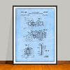 1955 John Deere Tractor Patent Print - Unframed