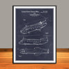1956 CH-47 Chinook Helicopter Patent Print - Unframed