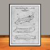 1956 CH-47 Chinook Helicopter Patent Print - Unframed