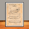 1956 CH-47 Chinook Helicopter Patent Print - Unframed