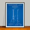 1957 Gibson Explorer Guitar Patent Print - UNFRAMED