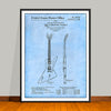 1957 Gibson Explorer Guitar Patent Print - UNFRAMED