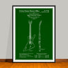 1957 Gibson Explorer Guitar Patent Print - UNFRAMED