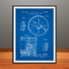 1957 Lennox Blower Construction Patent Print - Unframed