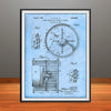 1957 Lennox Blower Construction Patent Print - Unframed