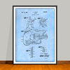 1958 Fender Stratocaster Electric Guitar Patent Print - UNFRAMED