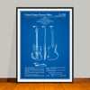 1958 Fender Electric Guitar Patent Print - Unframed