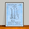 1958 Fender Electric Guitar Patent Print - Unframed