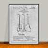 1958 Fender Electric Guitar Patent Print - Unframed