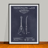 1958 Gibson Flying V Patent Print - Unframed