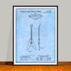 1958 Gibson Flying V Patent Print - Unframed