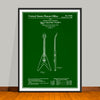 1958 Gibson Flying V Patent Print - Unframed