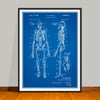 1959 Anatomical Skeleton Patent Print - UNFRAMED