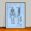 1959 Anatomical Skeleton Patent Print - UNFRAMED