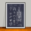 1959 Anatomical Skeleton Patent Print - UNFRAMED