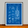 1959 Anatomical Skeleton Patent Print - UNFRAMED
