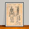 1959 Anatomical Skeleton Patent Print - UNFRAMED