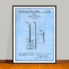 1959 Fender Bass Guitar Patent Print - UNFRAMED