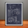 1959 Lennox Oil-Fired Furnace Patent Print - Unframed