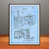 1959 Lennox Oil-Fired Furnace Patent Print - Unframed