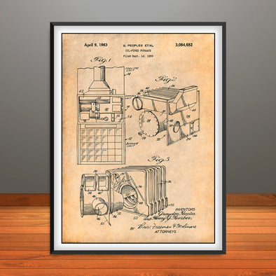 1959 Lennox Oil-Fired Furnace Patent Print - Unframed