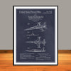 1959 Lockheed F104 Starfighter Patent Print - UNFRAMED