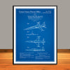 1959 Lockheed F104 Starfighter Patent Print - UNFRAMED