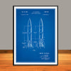 1959 Wernher Von Braun Rocket Propelled Missile Patent Print - UNFRAMED