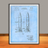 1959 Wernher Von Braun Rocket Propelled Missile Patent Print - UNFRAMED