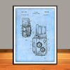 1960 Rolleiflex Photographic Camera Patent Print - UNFRAMED