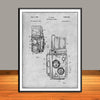 1960 Rolleiflex Photographic Camera Patent Print - UNFRAMED