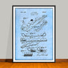 1960 Wham-O Slip 'N Slide Patent Print - UNFRAMED