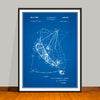 1961 Bowditch Radio Telescope Patent Print - Unframed