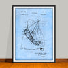 1961 Bowditch Radio Telescope Patent Print - Unframed