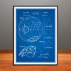 1961 Geodesic Structures Buckminster Fuller Patent Print - Unframed
