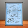 1961 Geodesic Structures Buckminster Fuller Patent Print - Unframed