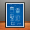 1962 Trane Air Conditioner Patent Print - Unframed