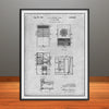 1962 Trane Air Conditioner Patent Print - Unframed