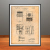 1962 Trane Air Conditioner Patent Print - Unframed