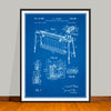 1963 Fender Steel Guitar Patent Print - Unframed