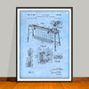 1963 Fender Steel Guitar Patent Print - Unframed